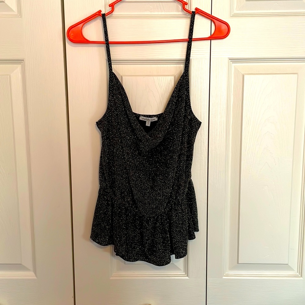 Sparkly tank top